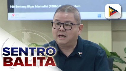 D.A., inilunsad ang registry system para sa 'Benteng Bigas, Meron na' Program; pagbili ng P20/kg na bigas, inaasahang mas mapabibilis pa | ulat ni Vel Custodio