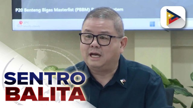 D.A., inilunsad ang registry system para sa 'Benteng Bigas, Meron na' Program; pagbili ng P20/kg na bigas, inaasahang mas mapabibilis pa | ulat ni Vel Custodio