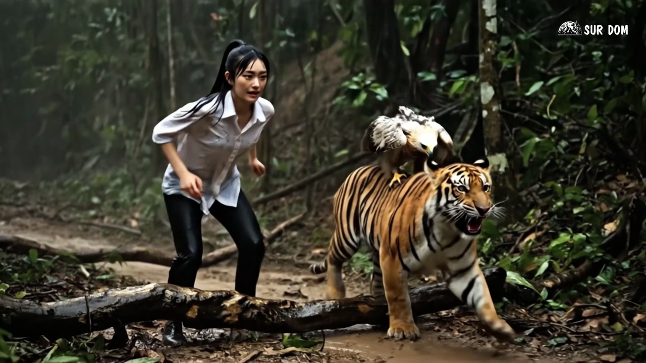 Part 50 - A Girl Alone Surviving In The Forest - Surviving Through Floodstorms and Landslides - YouTube