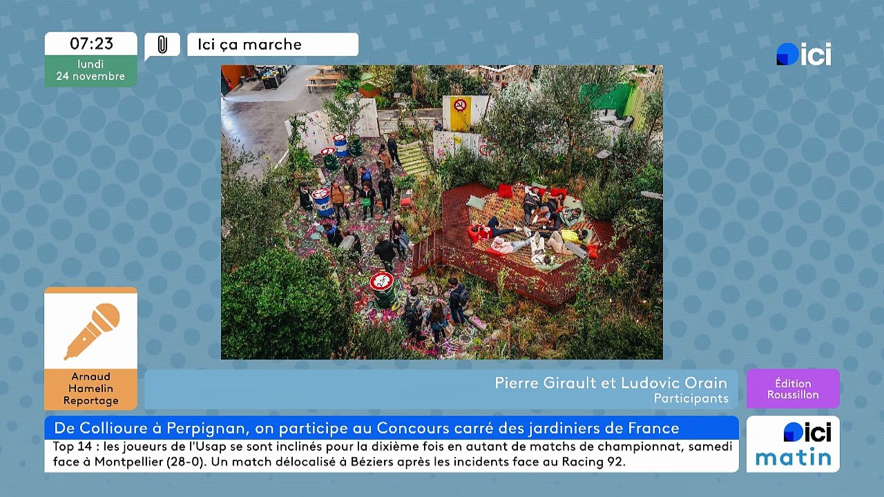 24/11/2025 - ici matin par ici Roussillon en vidéo