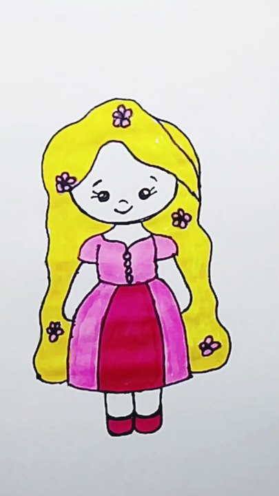 Princess drawing