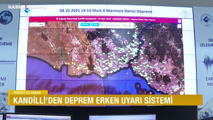Kandilli'den deprem erken uyarı sistemi: Sındırgı depremini 37 saniye önceden haber verdi