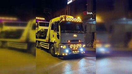 Çekici şovu cezayla bitti