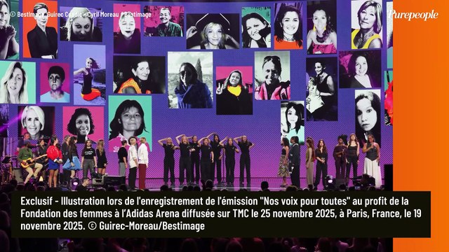 Muriel Robin accordée à sa femme Anne Le Nen face à Nolwenn Leroy ravissante.... les stars mobilisées pour une soirée qui compte