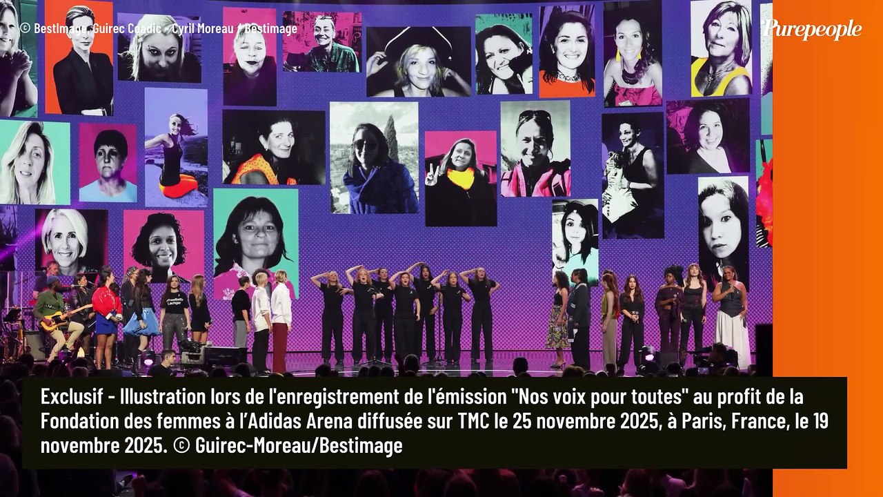 Muriel Robin accordée à sa femme Anne Le Nen face à Nolwenn Leroy ravissante.... les stars mobilisées pour une soirée qui compte