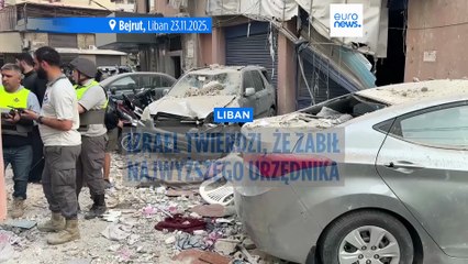 Izrael twierdzi, że zabił wysokiego rangą urzędnika Hezbollahu w ataku na Bejrut