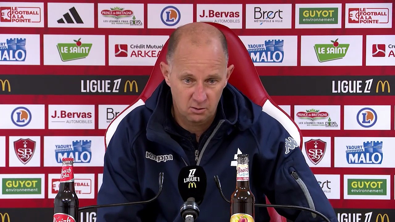 Brest - Metz, la réaction de Stéphane Le Mignan
