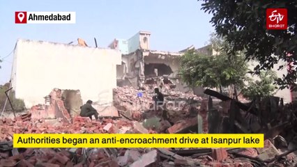 Authorities Begin Mega Demolition Drive In Gujarat's Ahmedabad; 925 'Illegal' Houses To Be Razed