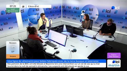 Une marque de vêtements pour enfants lancée au pays basque confectionnée avec de la laine de brebis recyclée