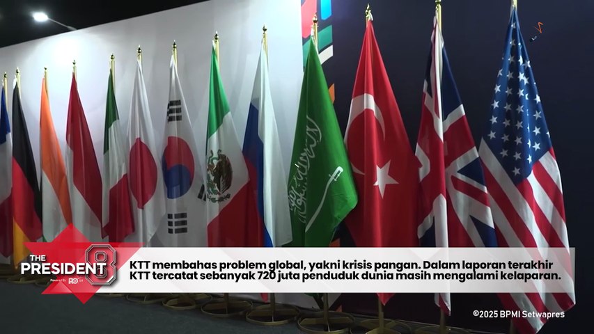 Di G20 Gibran Tekankan Program Makan Bergizi sebagai Model Investasi Strategis