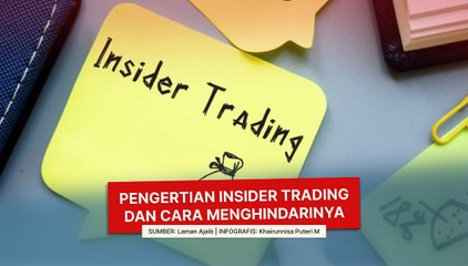 Pengertian Insider Trading dan Cara Menghindarinya