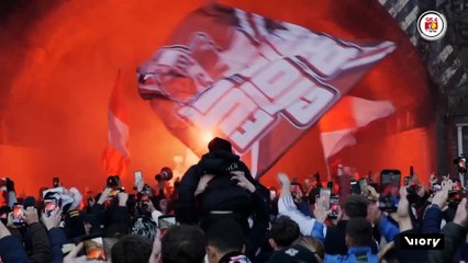 Gunners fans celebrate confident 4-1 win over Spurs as Eze scores hat-trick