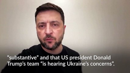 Zelensky 'signals that Trump's team are hearing us'