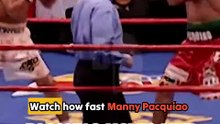 Manny Pacquiao CLOSED the DISTANCE in a FLASH!