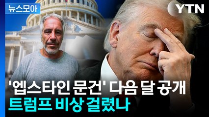 [뉴스모아] 거의 만장일치로 '엡스타인 문건' 공개 임박…트럼프 '대위기' / YTN
