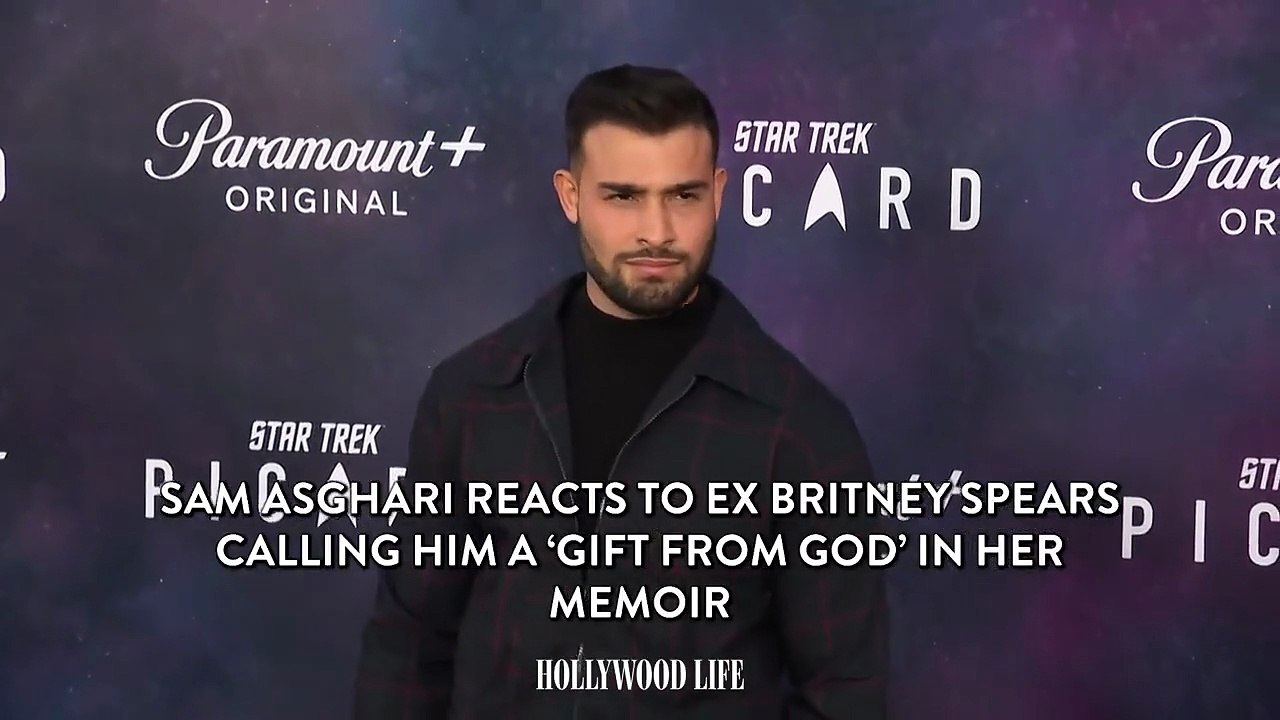 Sam Asghari Reacts to Ex Britney Spears Calling Him a ‘Gift from God’ In Her Memoir
