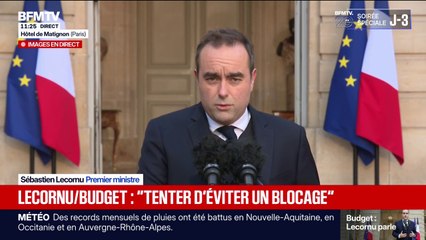 Budget: "Certains candidats à l'élection présidentielle estiment au fond que le compromis n'est pas compatible avec leur propre stratégie électorale", déplore Sébastien Lecornu