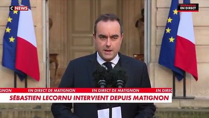 Budget: Sébastien Lecornu dénonce le "cynisme de certains partis" mais assure qu'il y a "une majorité à l'Assemblée" pour voter le texte - VIDEO