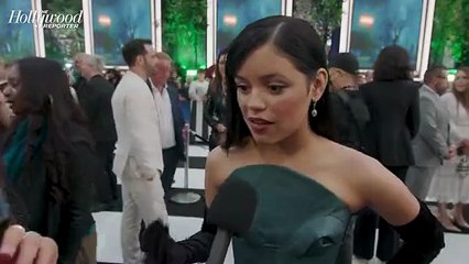 Jenna Ortega: Working With Tim Burton is "a Dream"; Winona Ryder is "a Legend" | THR Video