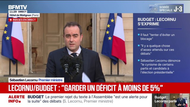 Un projet de loi pourrait être proposé sur la question de la réforme de l'État et de la décentralisation , annonce Sébastien Lecornu