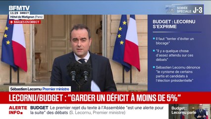 "Un projet de loi pourrait être proposé" sur "la question de la réforme de l'État et de la décentralisation", annonce Sébastien Lecornu