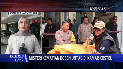 Misteri Kematian Dosen Untag: Temuan Obat-obatan di TKP, AKBP 'B' Ditahan 20 Hari | KOMPAS SIANG