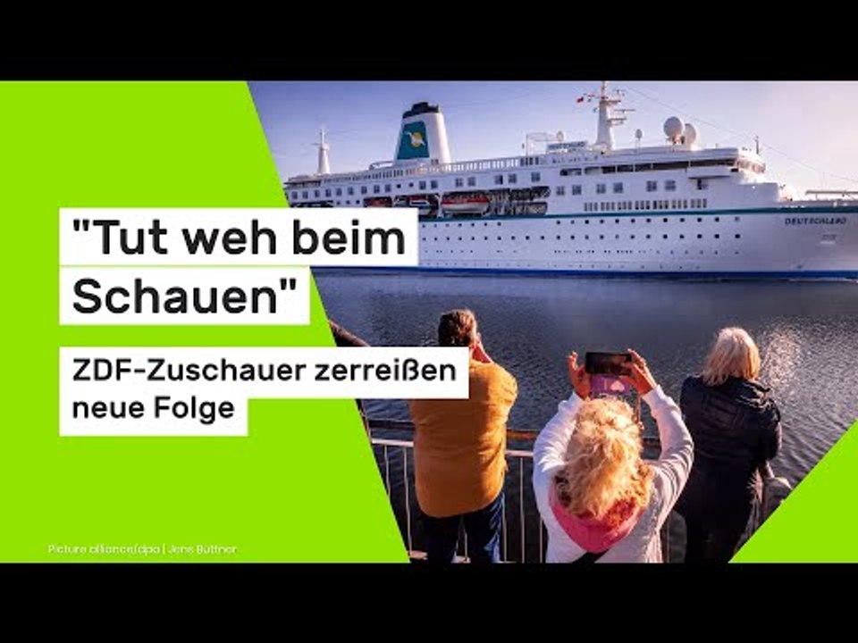 'Tut weh beim Schauen' - ZDF-Zuschauer zerreißen neue Folge