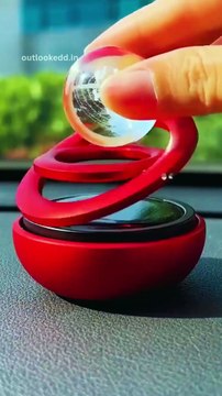 🚗✨ Solar Rotating Car Air Freshener That Makes Your Car Feel Premium 🇺🇸 | Trending 2025 Gadget