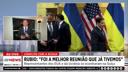 Marco Rubio encontra representantes da Ucrânia