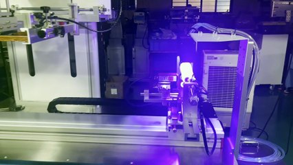 Round Screen Printer with Auto Registration and LED UV Drying