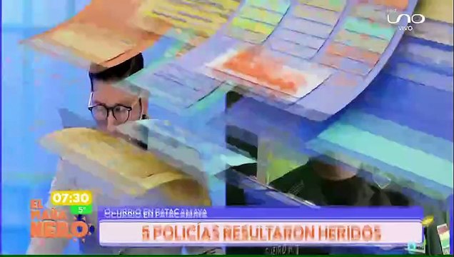 EFECTIVOS POLICIALES HERIDOS