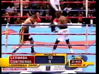 Lehlohonolo Ledwaba vs Carlos Contreras - HBO 4-22-2001
