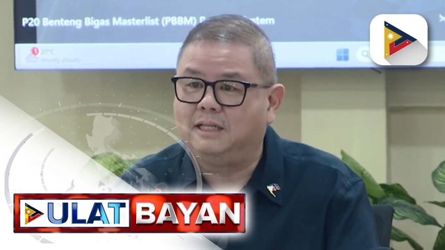 D.A., inilunsad ang registry system para sa 'Benteng Bigas, Meron Na' program | ulat ni Vel Custodio
