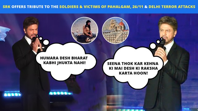 Shah Rukh Khan Extends His Tribute To The Soldiers & Victims Of Pahalgam, 26/11 & Delhi Terror Attacks | Divyaj Foundation