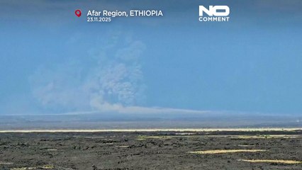 El volcán Hayli Gubbi de Etiopía entra en erupción por primera vez desde que hay registros