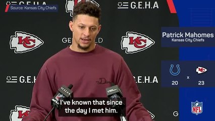 Chiefs' Hunt is a warrior - Mahomes