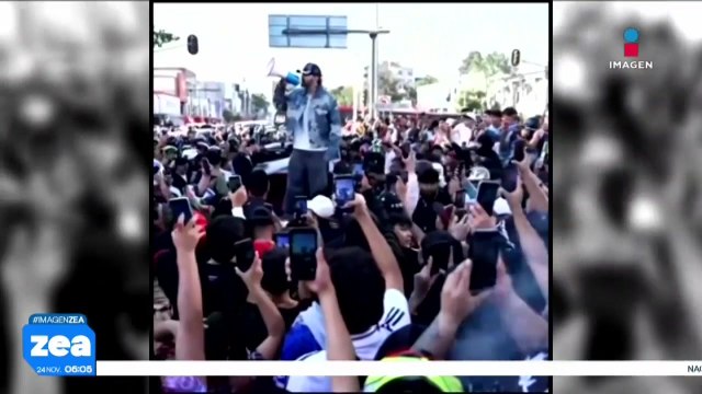 Evento del “Maestro Shifu” termina con disturbios y vandalismo