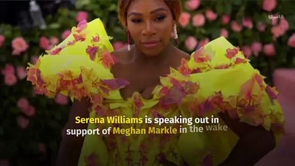 Serena Williams Sends Support To ‘Selfless Friend’ Meghan Markle