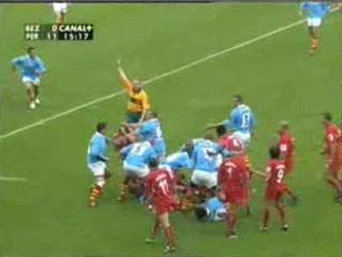 Bagarre Rugby Usap (Béziers)