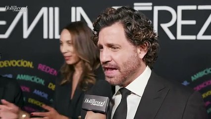 Édgar Ramírez Dishes on His Duet With Selena Gomez in 'Emilia Pérez' | THR Video