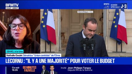 Budget: "Je pense que le Sénat est en train de construire un budget plus raisonnable", estime Nathalie Goulet, sénatrice "Union centriste"