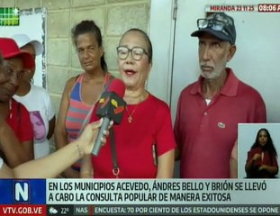 Miranda | Población de Acevedo, Andrés Bello y Brión acudieron a elecciones para elegir proyectos