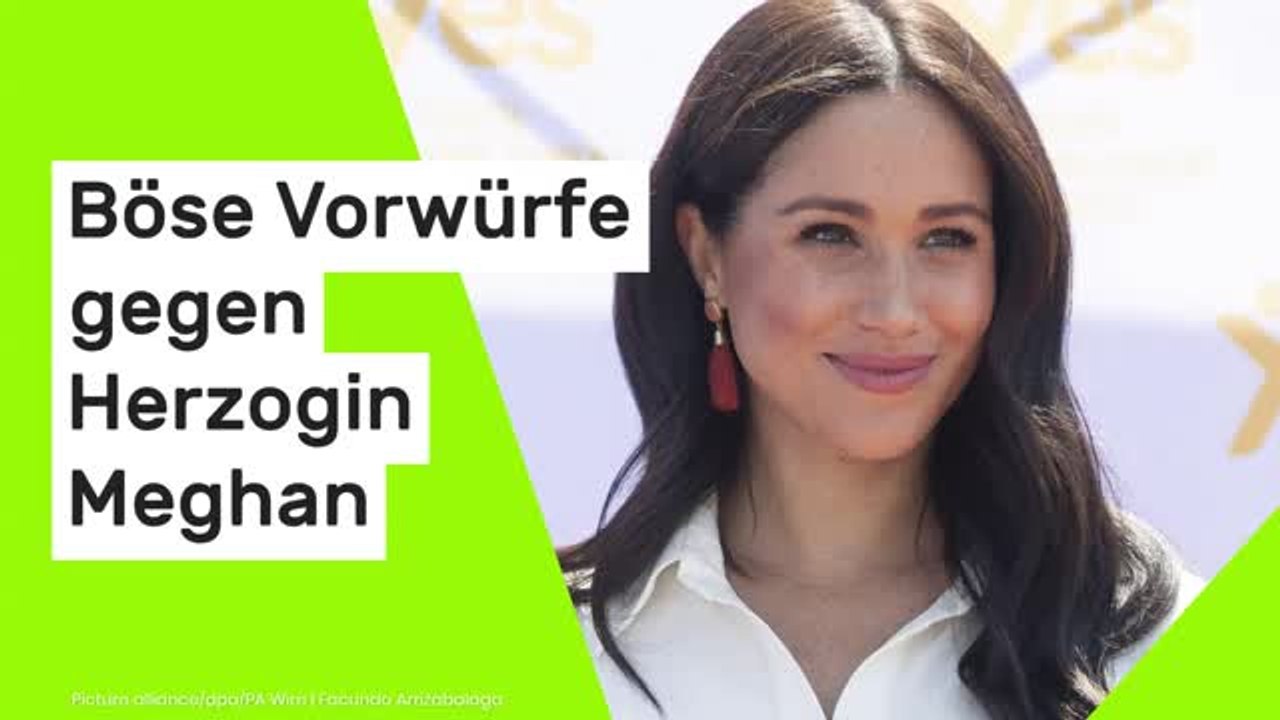 Meghan Markle: Böse Vorwürfe gegen Herzogin Meghan - hat sie schon wieder 'heimlich geklaut'?