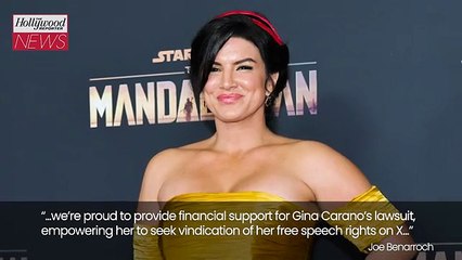 Gina Carano Sues Lucasfilm and Disney Over 'The Mandalorian' Firing, Funded by Elon Musk | THR News Video