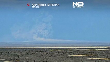 Etiópia: vulcão Hayli Gubbi entra em erupção pela primeira vez desde que há registos