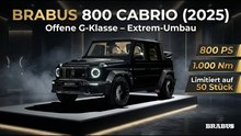 2025 Mercedes-AMG G 63 Brabus Cabrio – Luxus, Leistung & Cabrio-Wahnsinn