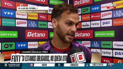 El detrás de escena del pasillo de espaldas de Estudiantes a Rosario Central