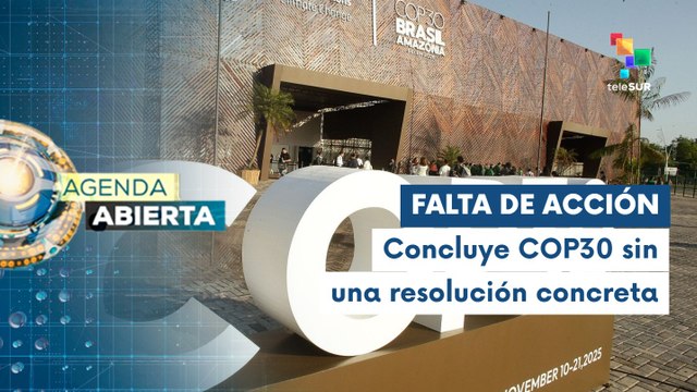 Finaliza cumbre climática COP30 en Belém