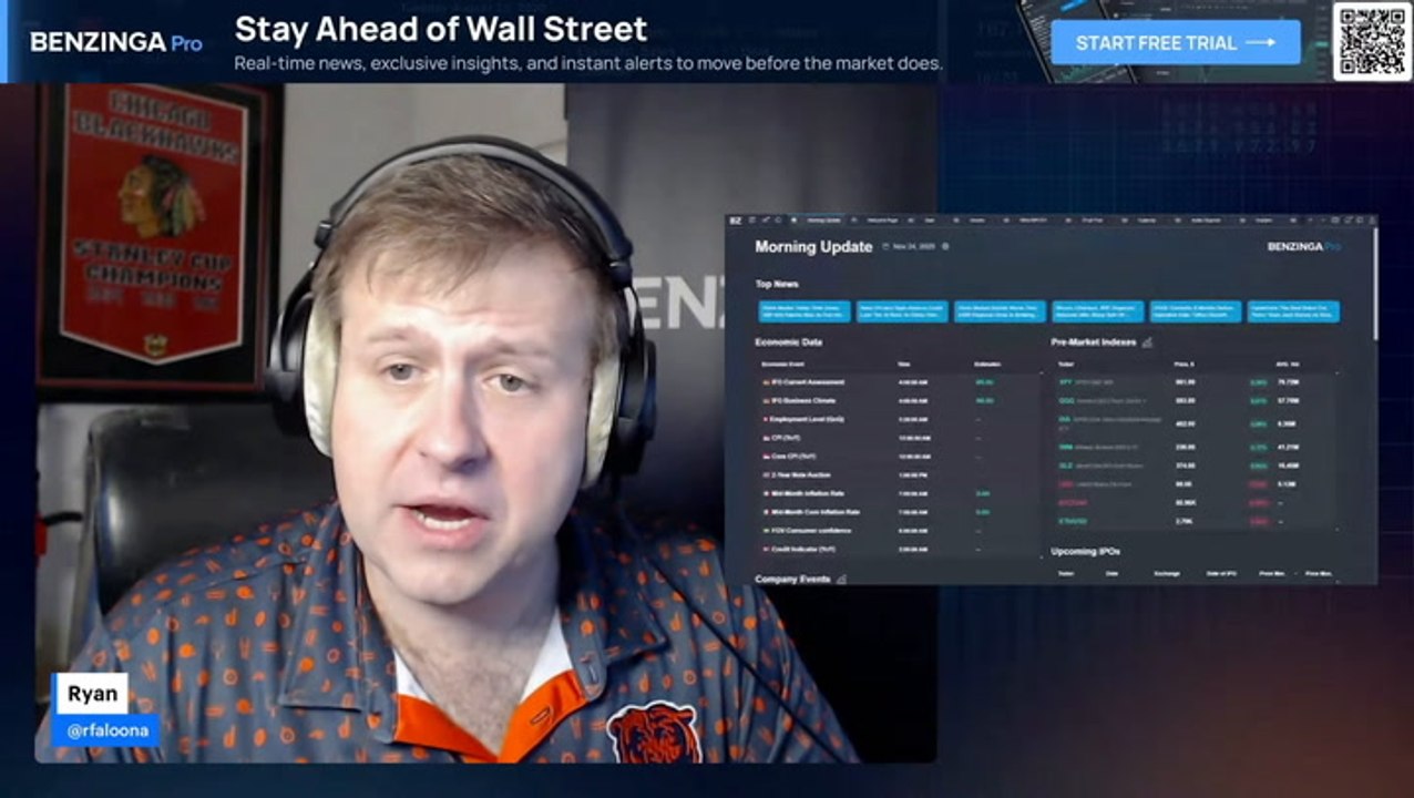 Stock Market Today: Nasdaq, S&P 500 Futures Gain Amid December Rate Cut Possibility — Pony AI, Alphabet, Zoom In Focus