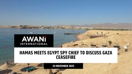 Hamas meets Egypt spy chief to discuss Gaza ceasefire